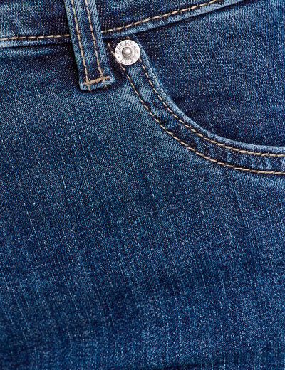 Jeans bootcut taille haute denim stone femme