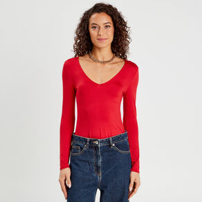 body details noeuds rouge femme Body détails noeuds rouge femme