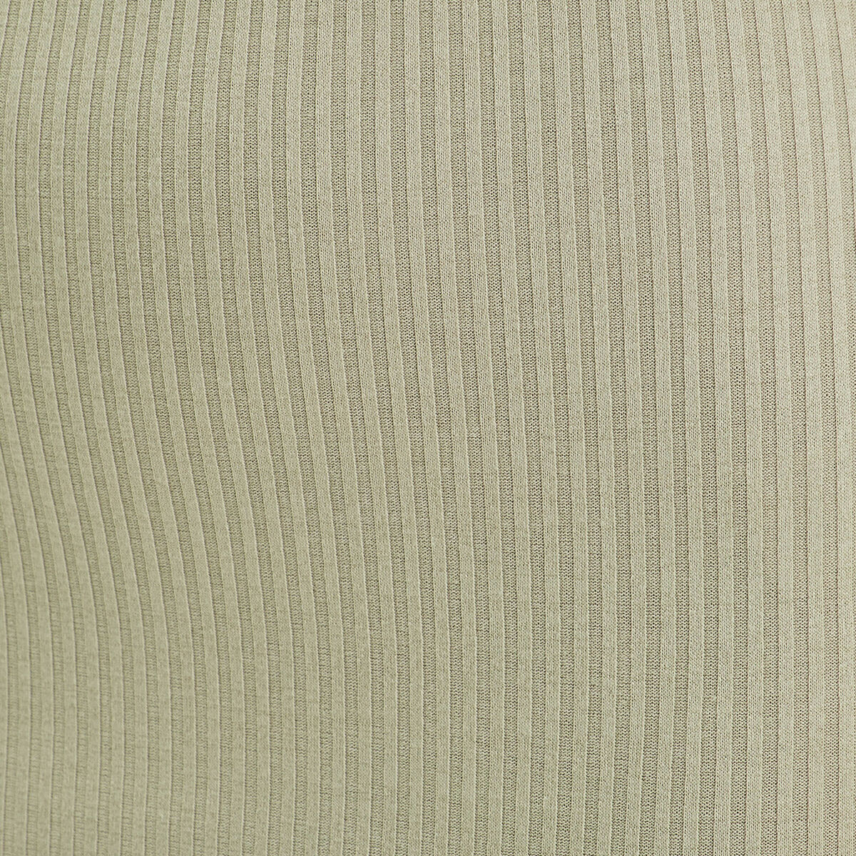 Jupe midi moulante vert kaki femme