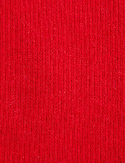 Sweat manches longues rouge femme