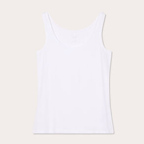 debardeur bretelles larges blanc femme Débardeur bretelles larges blanc femme