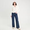 Veste esprit blazer ecru femme
