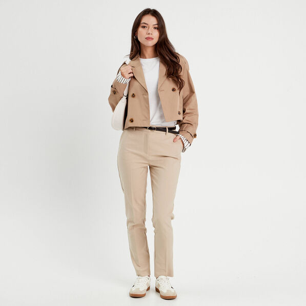 T-shirt manches courtes blanc femme