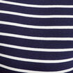 T-shirt col bateau bleu marine femme