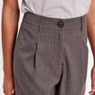 Short city droit gris femme