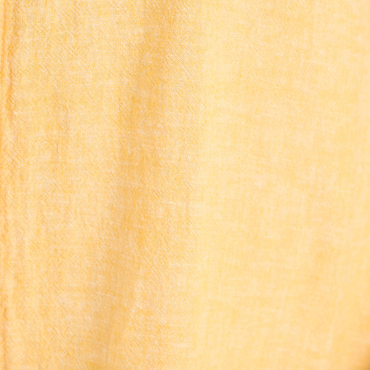 Robe chemise midi contenant du lin jaune femme