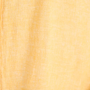 Robe chemise midi contenant du lin jaune femme
