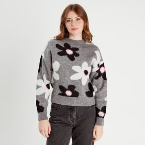 pull manches longues gris clair femme Pull manches longues gris clair femme