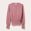 Blouse manches longues vieux rose femme