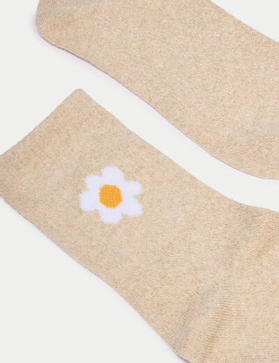 Chaussettes sable femme