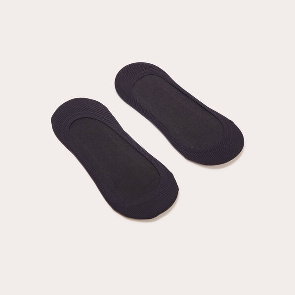 lot 2 proteges pieds noir femme Lot 2 protèges-pieds noir femme