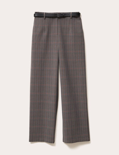 Lot de 2 pantalons gris foncé femme