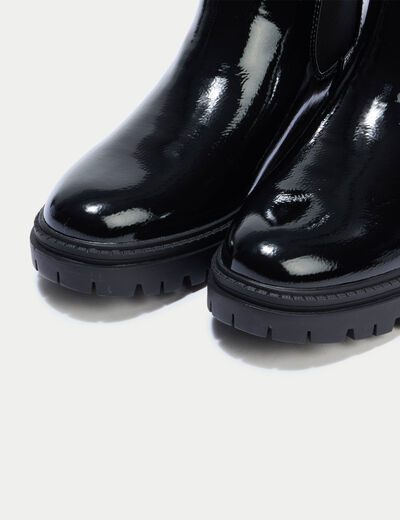 Bottines noir femme