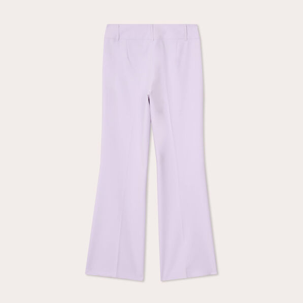 pantalon flare parme femme Pantalon flare parme femme