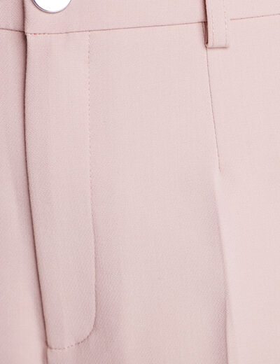 Pantalon city large sable femme