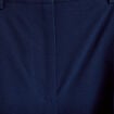 Pantalon bootcut taille standard bleu marine femme