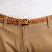 Pantalon chino 7/8&egrave;me beige femme