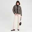 Veste matelassée noir femme