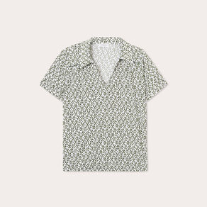 blouse col polo vert olive femme Blouse col polo vert olive femme