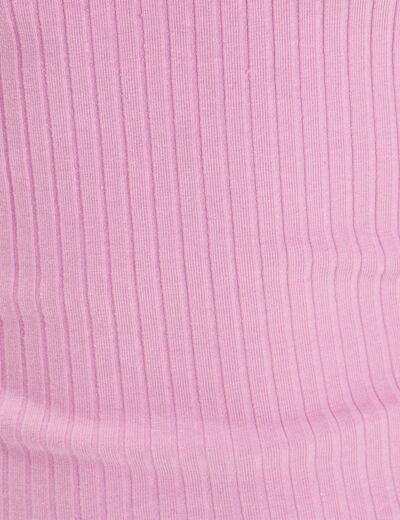 Débardeur bretelles larges violet femme