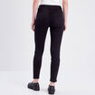 Jeans slim 5 poches denim noir femme