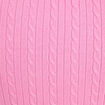 Top col polo manches courtes rose femme