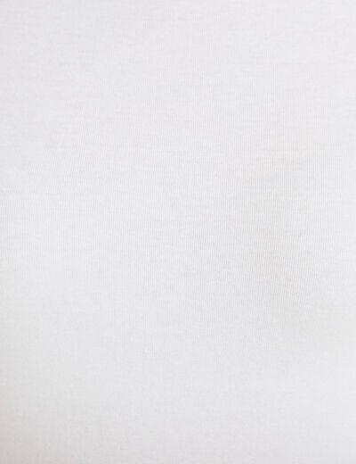 T-shirt manches courtes blanc femme