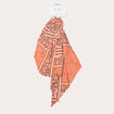 Foulard terracotta femme