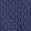 Veste matelassée zippée bleu marine femme