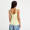 D&eacute;bardeur d&eacute;tails dentelle jaune clair femme