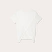T-shirt manches courtes ecru femme