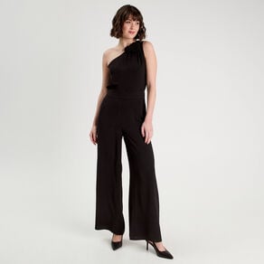 combinaison pantalon large noir femme Combinaison pantalon large noir femme