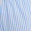 Pantalon large élastiqué bleu foncé femme