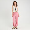Gilet sans manches ecru femme