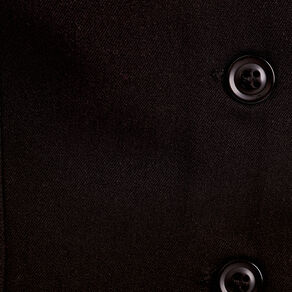 Bustier avec boutons noir femme