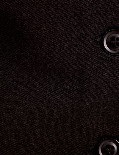 Bustier avec boutons noir femme