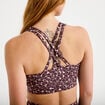 Brassi&egrave;re de sport fines bretelles violet femme