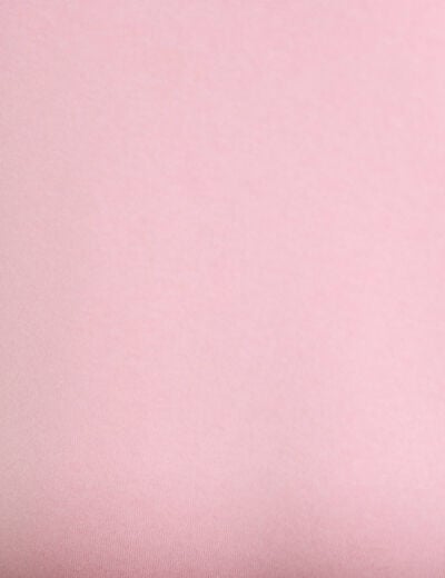 Sweat oversize col rond manches longues rose clair femme