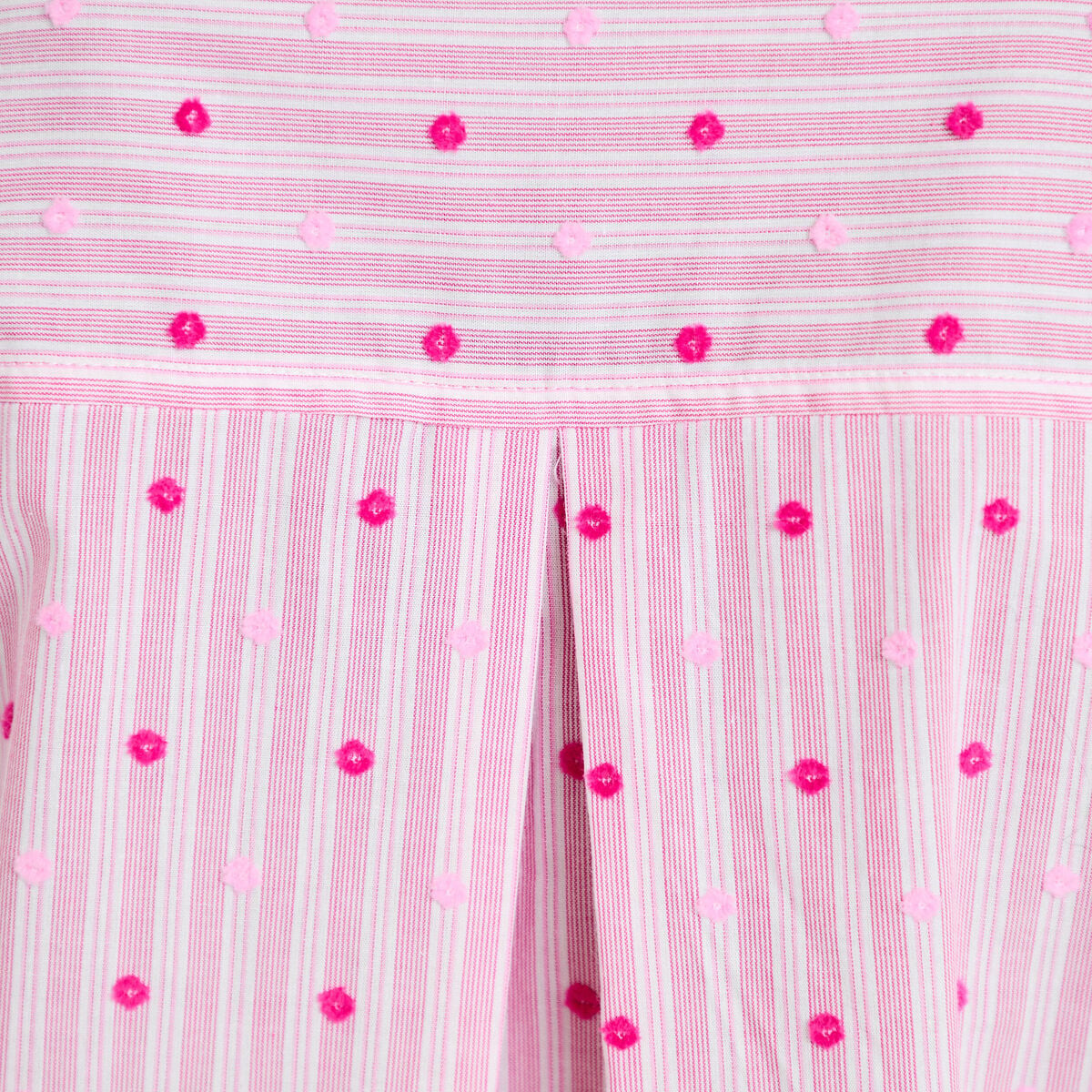 Chemise coupe ample manches longues rose femme