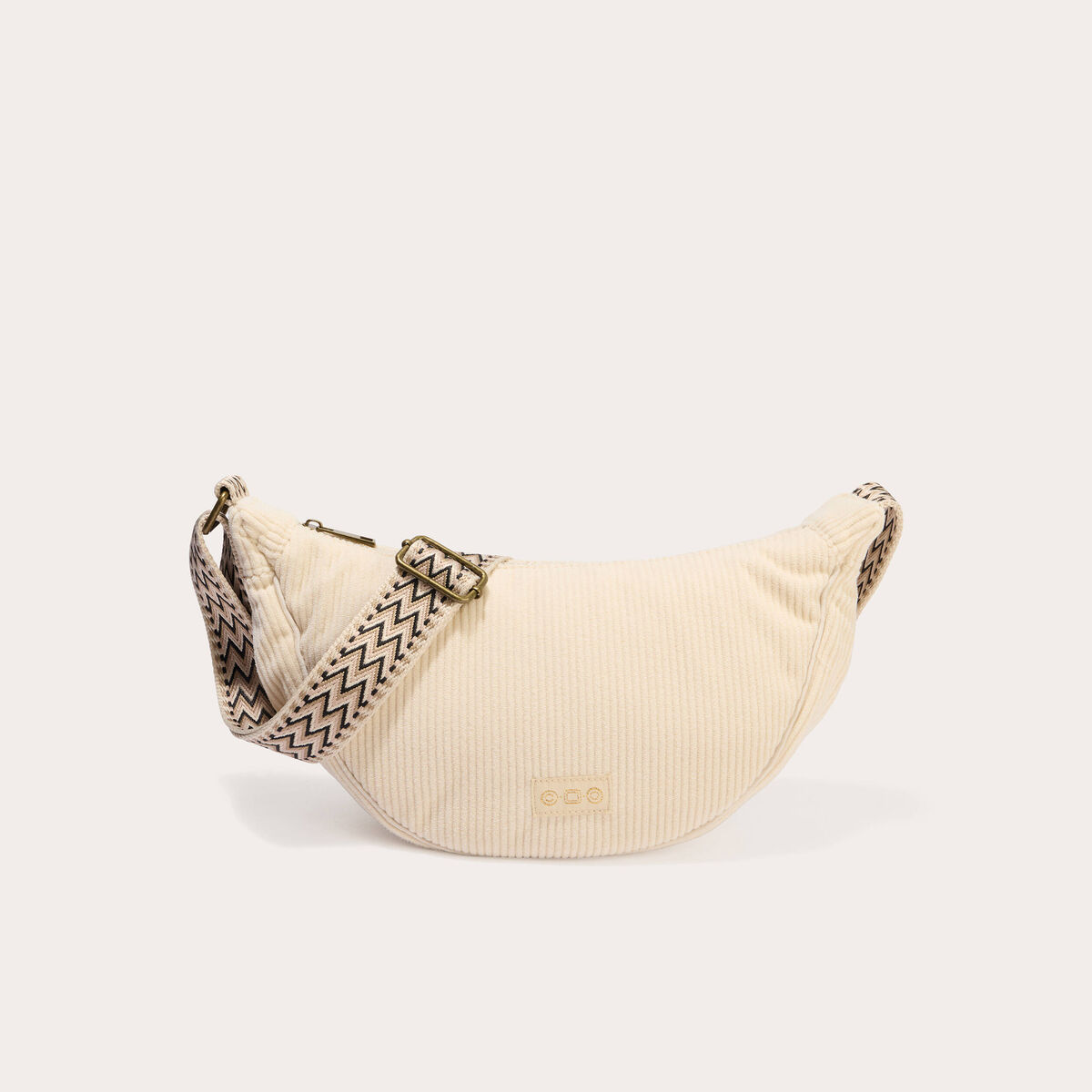 Tote Bag University KieTeiiK Sac Banane Tendance En Velours Côtelé Pour Femme, élégant Et Pratique Pour Les Sorties Décontractées, Blanc, 13.38x5.9x4.33in Sac Fourre Tout
