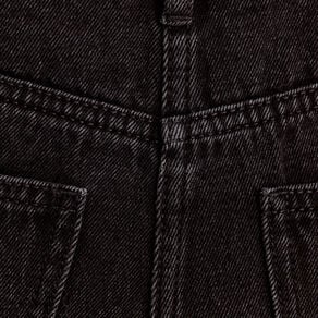 bermuda large en jean denim noir femme Bermuda large en jean denim noir femme