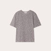 T-shirt manches courtes gris foncé femme