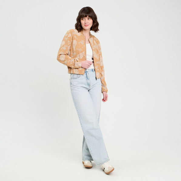 veste col teddy zippee camel femme Veste col teddy zippée camel femme
