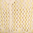 D&eacute;bardeur col v aspect dentelle jaune clair femme