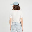 Gilet manches courtes blanc femme