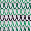 D&eacute;bardeur doublure crochet vert femme
