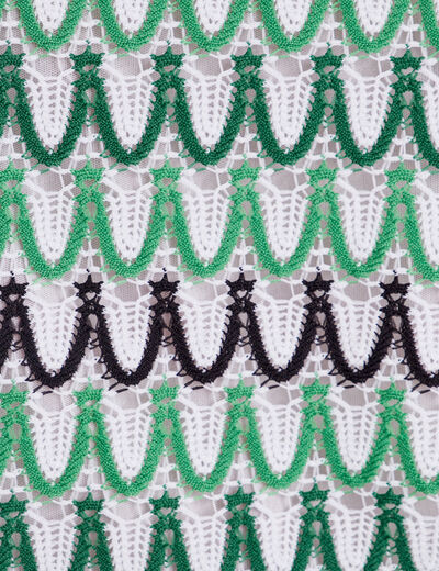 Débardeur doublure crochet vert femme