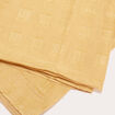 Foulard fils métallisés couleur or femme