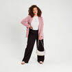 Pantalon large noir femme
