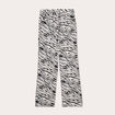 Pantalon large blanc femme